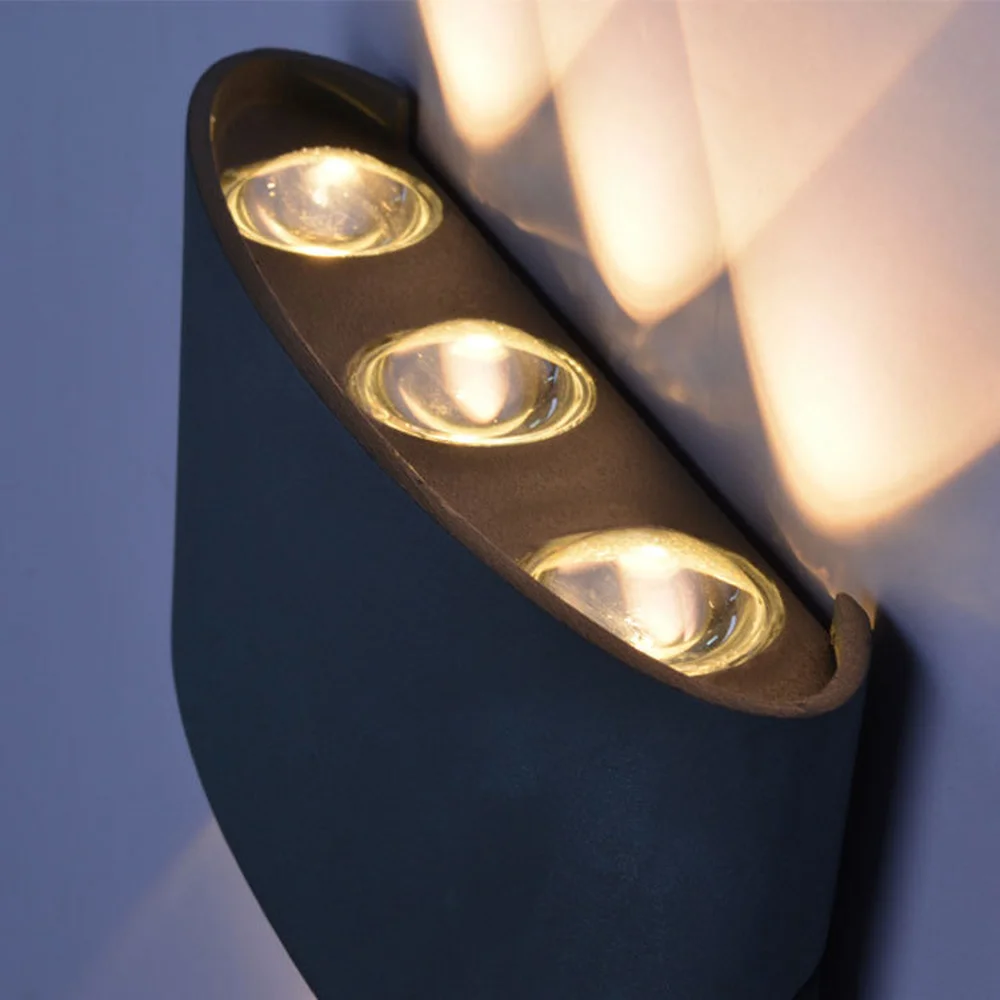 2W 4W 6W 8W Outdoor Lights COB LED Porch Lamp Dual Head post light Waterproof Indoor Aluminum Wall | Лампы и освещение