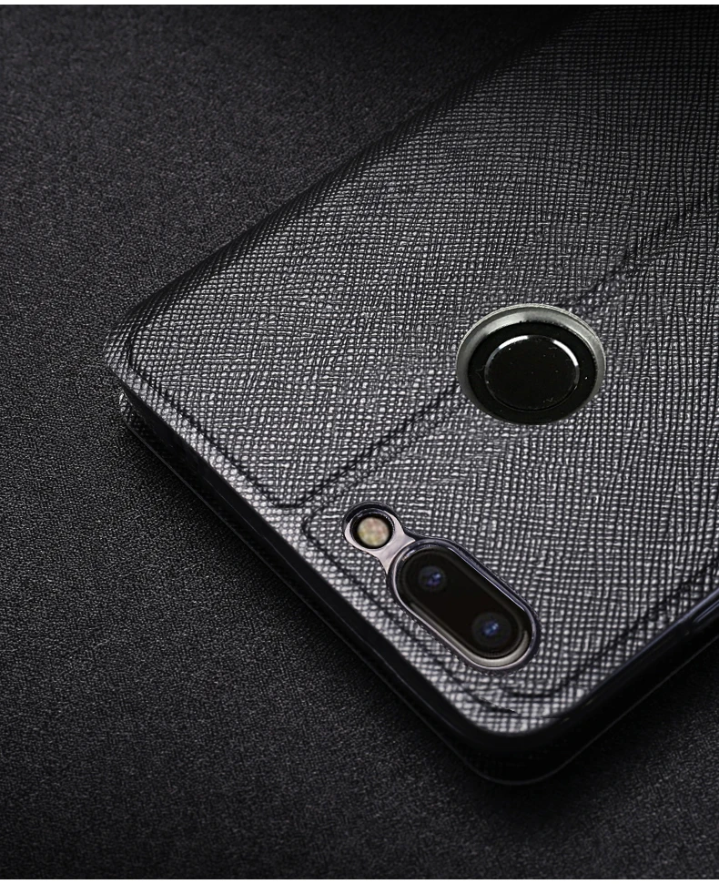Для Xiaomi Mi 8 Lite чехол для Xiaomi Mi 8 Lite чехол силиконовый 360 Роскошный кожаный флип Mofi для Xiaomi Mi 8 Lite чехол