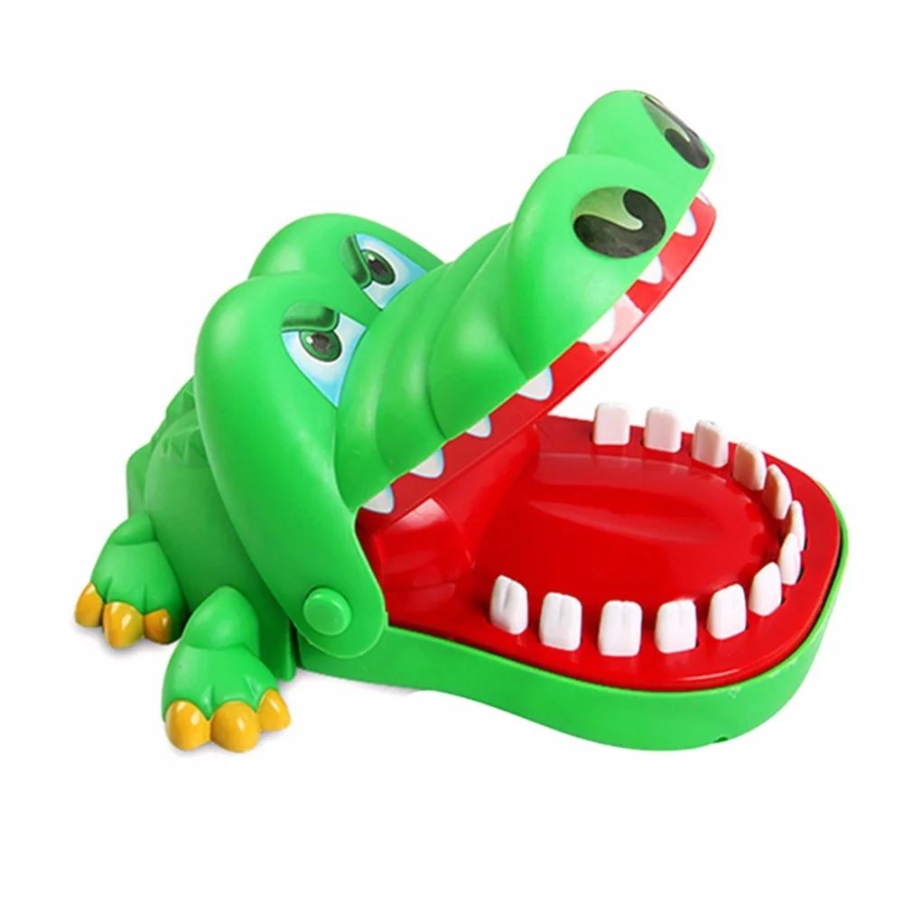 Забавная настольная игра, игрушки из крокодилового рта, стоматологический кусает за палец, игрушка, большой крокодил, тянущий зубчатый барьер, игры для детей, детские игрушки