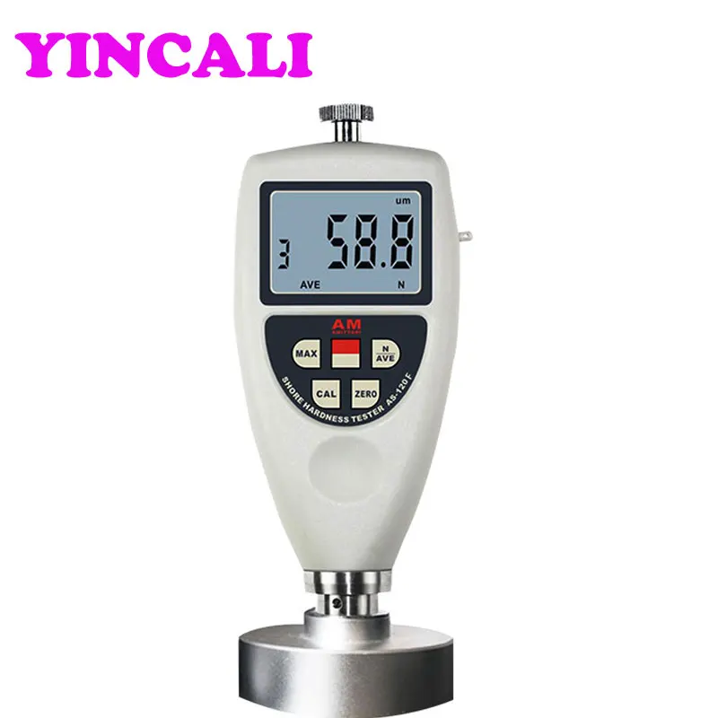 Тестер твердости губки AS 120F Высокого Разрешения Цифровой Твердомер используется
