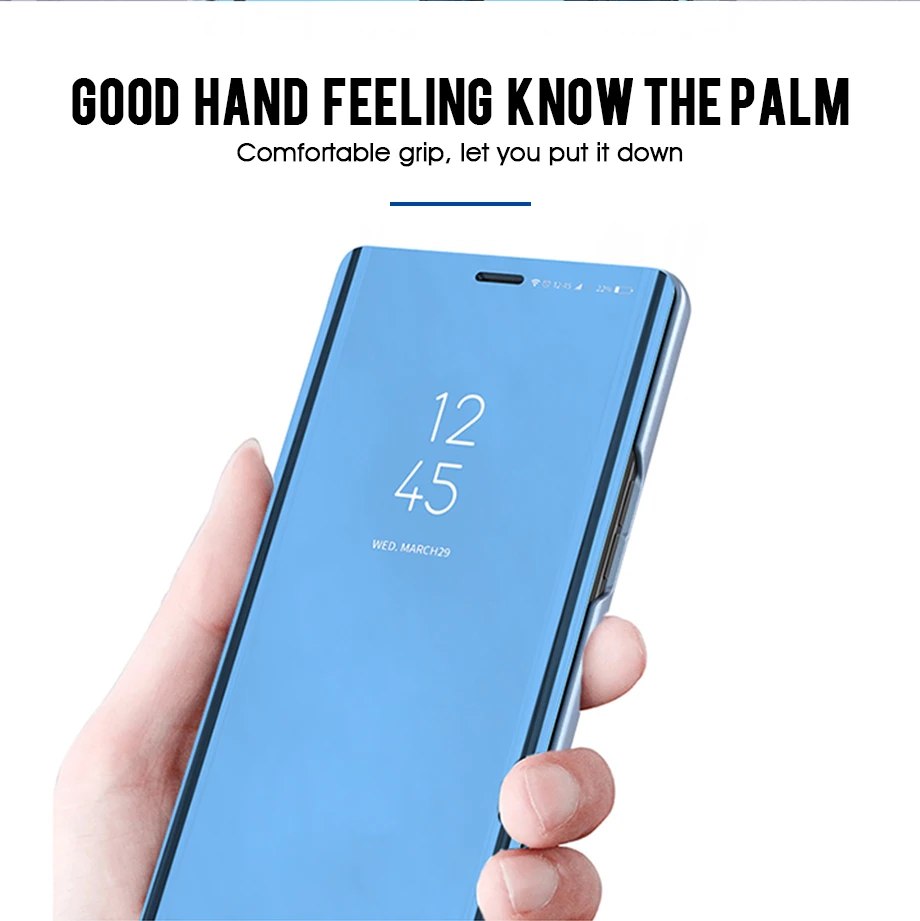360 прозрачный зеркальный флип-чехол для Samsung Galaxy A3 A5 A7 A6 A7 плюс чехол A10 A20 A30 A40 A50 A70 M10 M20 M30 чехол