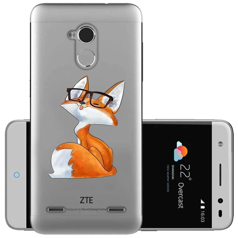 HHH CROWNPRO Мягкий силиконовый чехол для zte Blade V7 Lite чехол цветной чехол с рисунком для zte Blade V7 Lite чехол TPU - Цвет: HHH