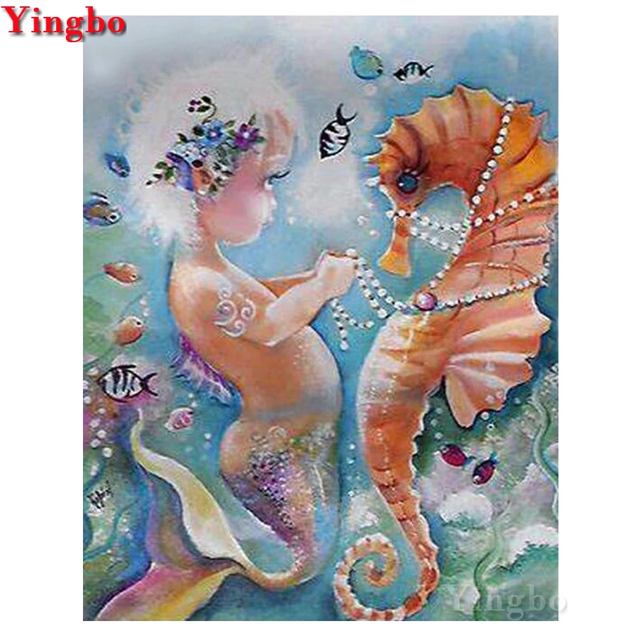 Алмазная вышивка сделай сам картина 5d с изображением маленькой девочки