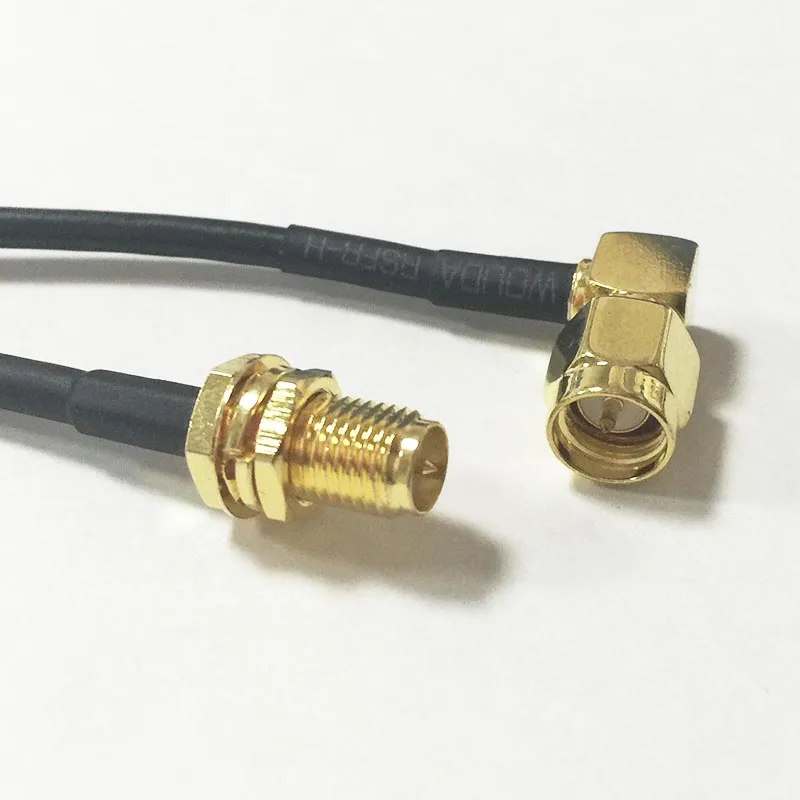Коаксиальный кабель для модема переходник с разъемом SMA типа папа под прямым