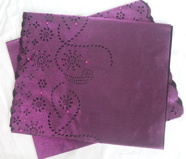 PURPLE Африканский Sego с лазерным дизайном, SEGO головной убор, Геле, головной галстук и обертка с камнями и бисером 2 шт. в 1 упаковке - Цвет: PURPLE