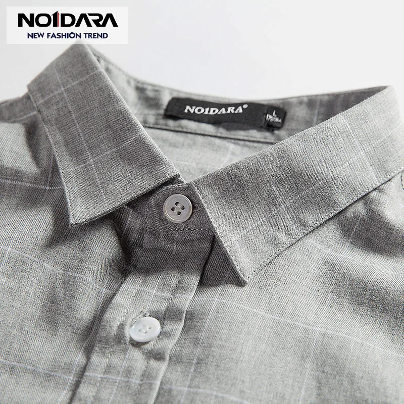 NO.1 DARA 2018 New Arrival Men Shirt Long Sleeved Assorted Classical Plaid Male Shirts Brand Clothing Casual Man | Мужская одежда