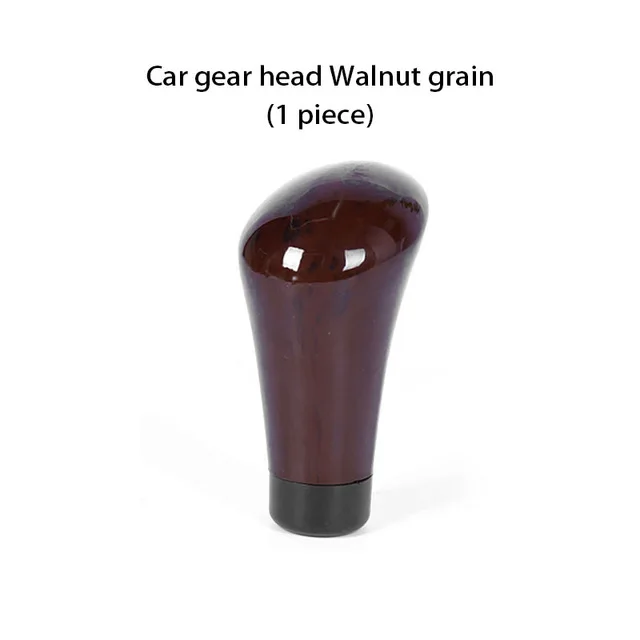 Imitation mahogany LENTAI для Suzuki swift grand vitara Alfa Romeo 159 Volkswagen polo Chery, новинка, 1 шт., углеродное волокно, автомобильная ручка переключения передач, рычаг переключения передач, крышка - Название цвета: Imitation mahogany