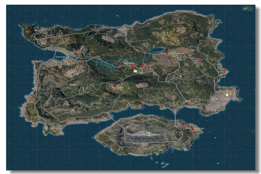 Настенное украшение на заказ постер Battlegrounds Player Unknown's настенная бумажная