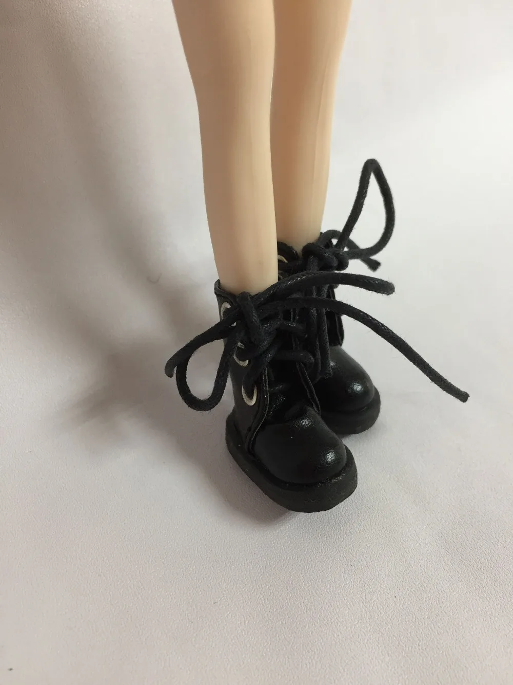Обувь для кукол черные ботинки (подходит Блит Tang kou pullip 1/6 кукла) | Игрушки и хобби