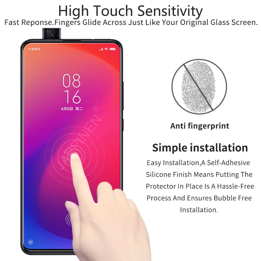 2.5D Anti-Explosion Tempered Glass for Xiaomi Mi 8 9 9T SE Redmi Note 5 6 7 Pro A2 Lite PocoPhone F1 K20 Screen Protector Film | Мобильные