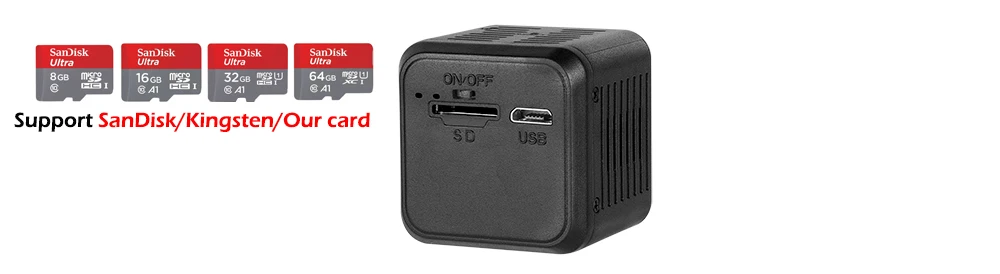 Usafeqlo мини-камера wifi камера FULL HD 1080P ночное видение встроенный литий-ионный аккумулятор пластиковый корпус CMOS датчик рекордер видеокамера