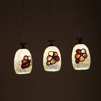 mediterranean style 3 restaurant lamp creative minimalist chandelier warm