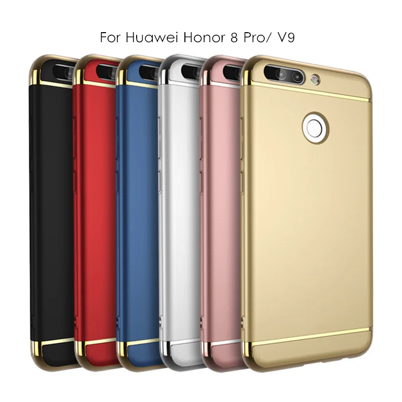 Чехол JGKK для Huawei Honor 8/Honor 8 Pro/Honor Lite V9 металлическая оправа Жесткий ПК 3 в 1 чехол Pro