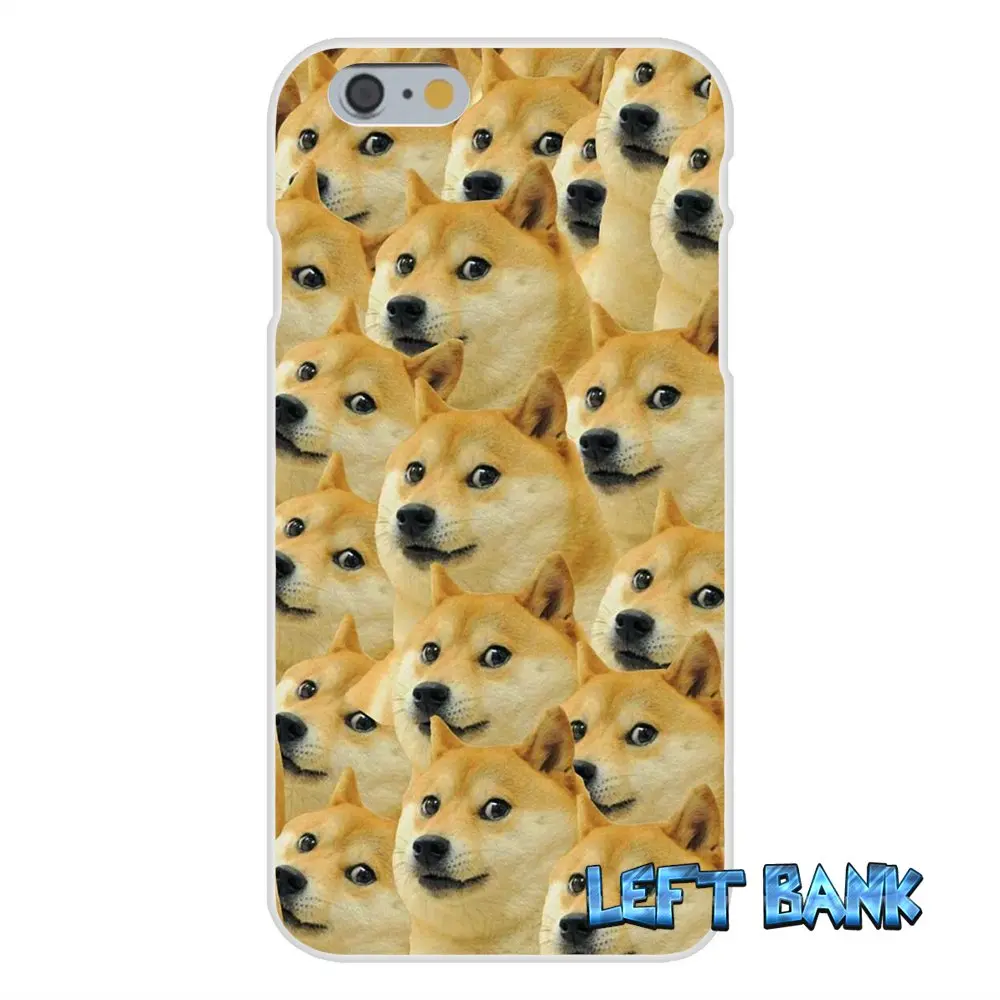 Желтый Doge Мягкий Силиконовый ТПУ Прозрачный чехол для Samsung Galaxy A3 A5 A7 J1 J2 J3 J5 J7 2016 2017