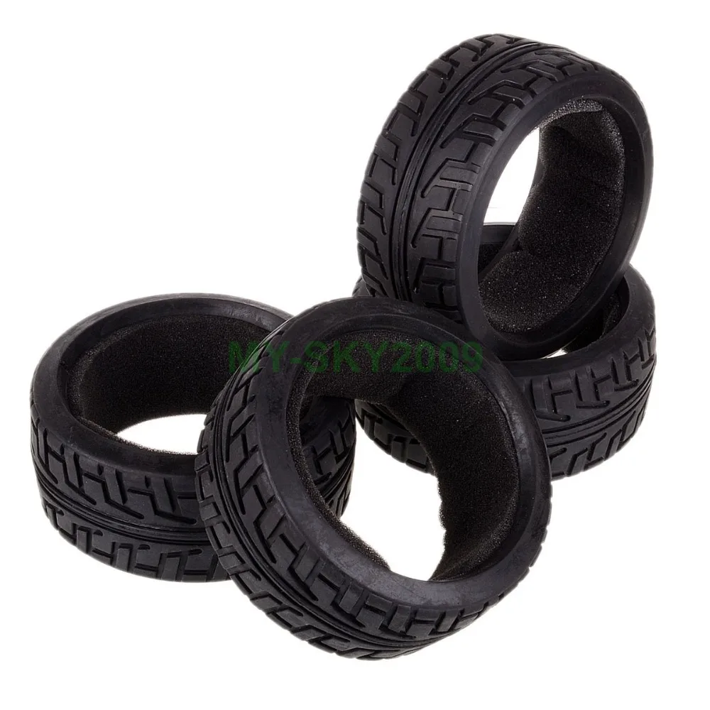 

4pcs 1/8 RC Model Off-Road Car Buggy Tyres Diameter 102mm, Wide 41mm Rubber Tires HSP Redcat HIMOTO 803