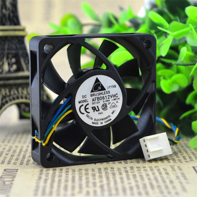 ANS All New Semi CO AFB0612VHC Delta PWM термостат шариковый вентилятор 6 см 60*60*15 мм компьютерный CPU