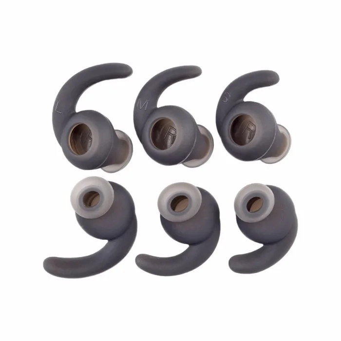3pairs/lot Soft Silicone Ear Pads Eartips for Earphone Silicone case Ear Hook In-ear Earbuds Earphone Accessories Ear tips