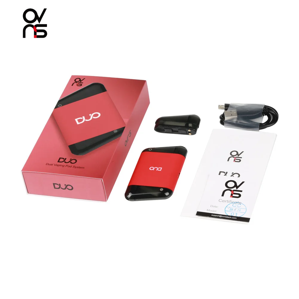 Оригинальный набор vns Duo Pod вейп со встроенным аккумулятором 400 мА/ч картридж 2 мл