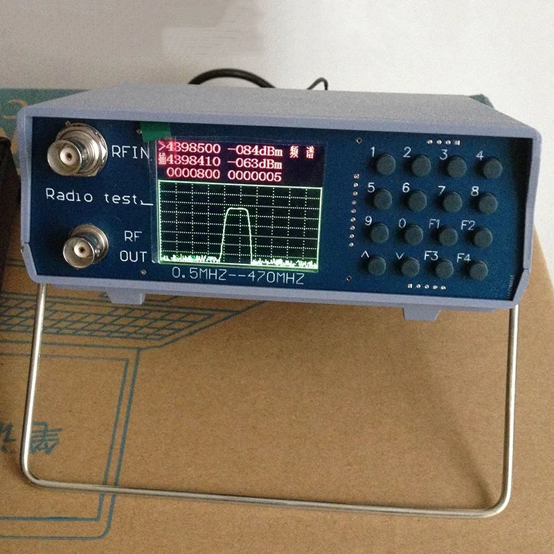 Двухдиапазонный анализатор спектра U/V UHF VHF с источником слежения тюнинг