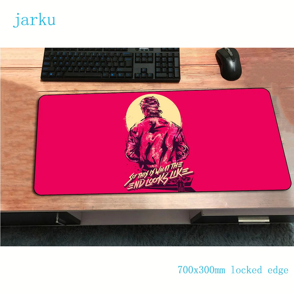 Коврик для мыши hotline miami 700x300x3 мм компьютерный коврик игровой 3d геймпад ПК с узором