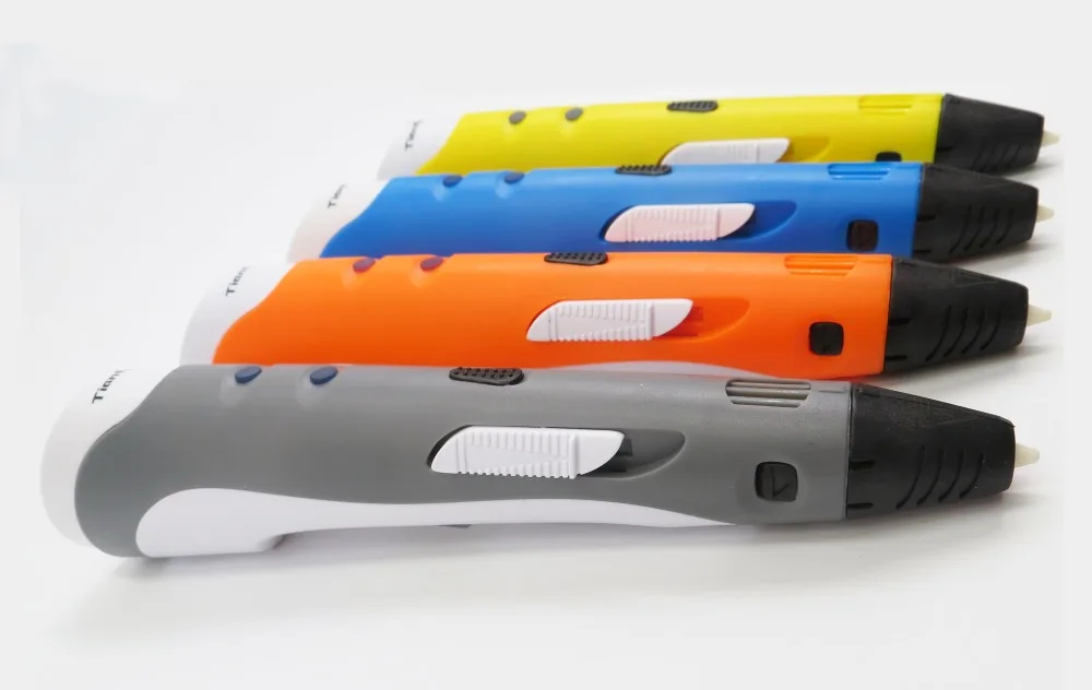 Tianfour 3d Ручка 1,75 мм ABS умная 3d Ручка для рисования 25 м/50 м/100 м нить бумага Модель Рисунок 3d печать Ручка Творческие игрушки