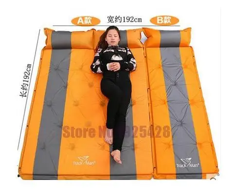 

3 Person Automatic Inflatable Mattress Self Inflating Moisture-Proof Pad Outdoor Camping Tent BBQ Cushion Fishing Beach Mat