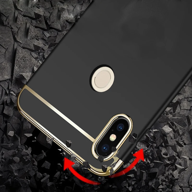 Жесткий чехол 3 в 1 для Redmi 6A 5 45 &quot Чехол 6 Pro жесткий A роскошный с покрытием бампер |