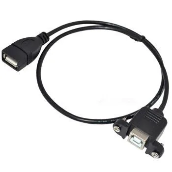 USB 2 0 женской головы к B мастер на кабель панели BF|Соединители| |