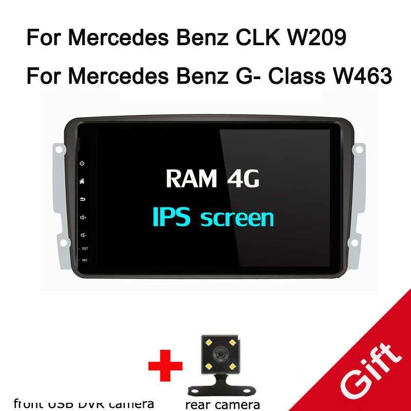 Octa Core Android 9 0 PX5 подходит для Mercedes Benz W209 W203 W168 W163 виано W639 Вито Vaneo автомобильный DVD