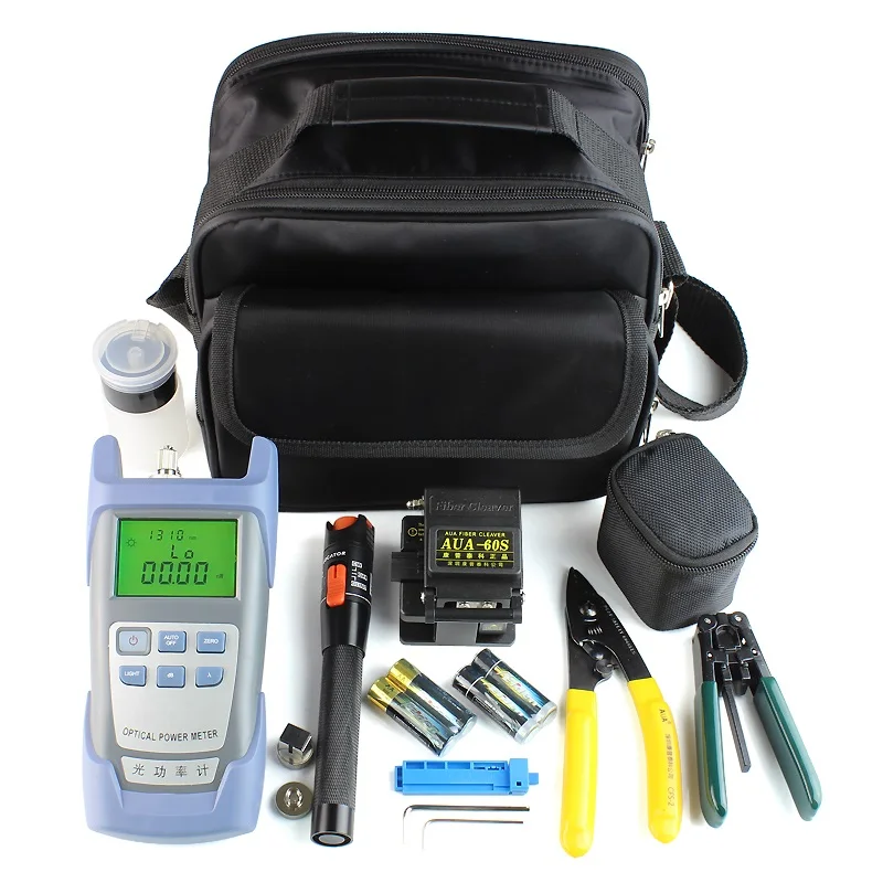 Набор инструментов тестер с оптическим волоконным резаком и измерителем