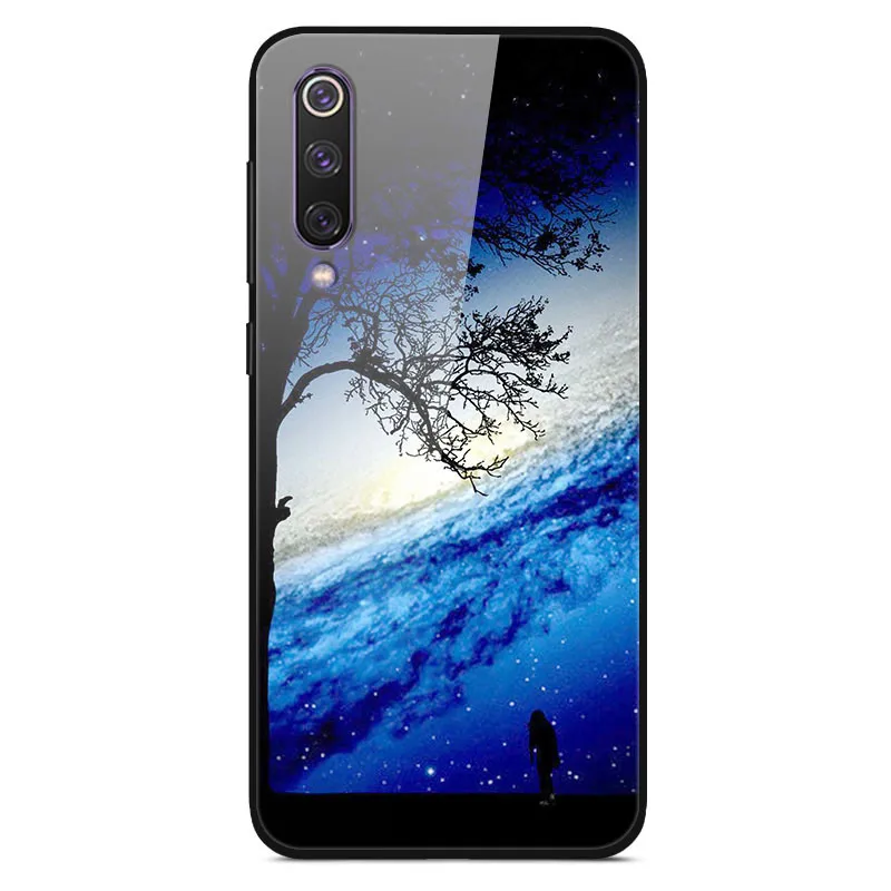 35 Для Xiaomi mi 9 SE mi 9SE чехол mi 9SE модная задняя крышка из закаленного стекла жесткий чехол для телефона s для Xiaomi mi 9 mi 9 чехол mi CC9 9 Lite - Цвет: 35