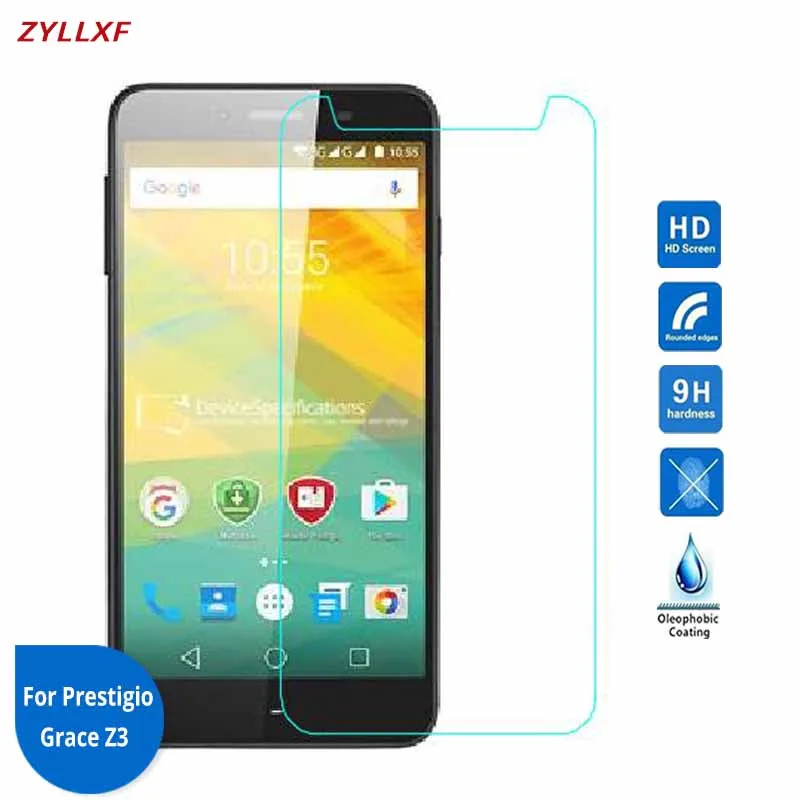 Защитная пленка для экрана из закаленного стекла Prestigio Grace Z3 5 3 дюйма 9H 2.5D PSP 3533
