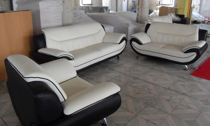 Бесплатная доставка 1 2 3 Италия дизайн натуральная кожа диван + секционный
