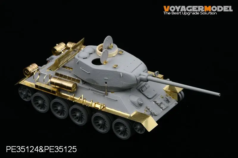 KNL HOBBY Voyager модель PE35124 T-34/85 колесница 1944 типа обновление с металлическим гравированием(долгое использование