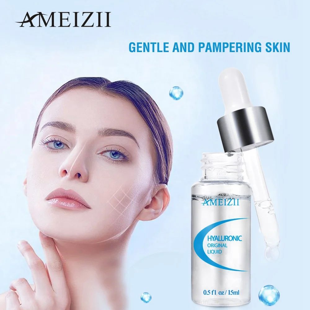 AMEIZII Hyaluronic Acid Serum Essence Face Cream Moisturizing Acne Treatment Skin Care Repair Whitening Anti Aging Winkles | Красота и