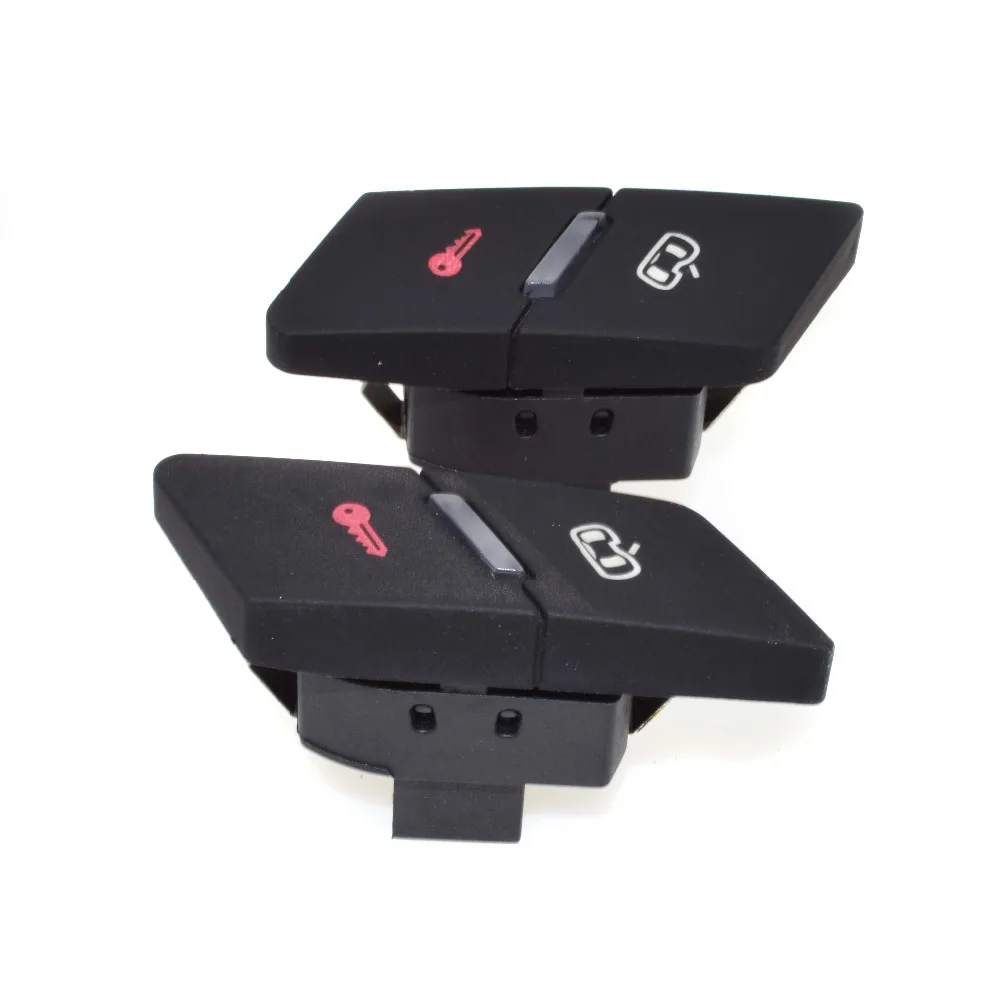 ISANCE 2 шт. переключатель блокировки двери передний левый и правый 4F1962107 4F1962108 для Audi