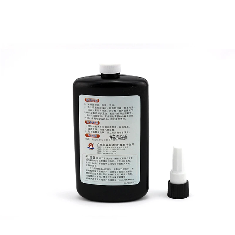 Новый 250 мл клей УФ Kafuter + фонарик K 300 специальный большой площади стекло