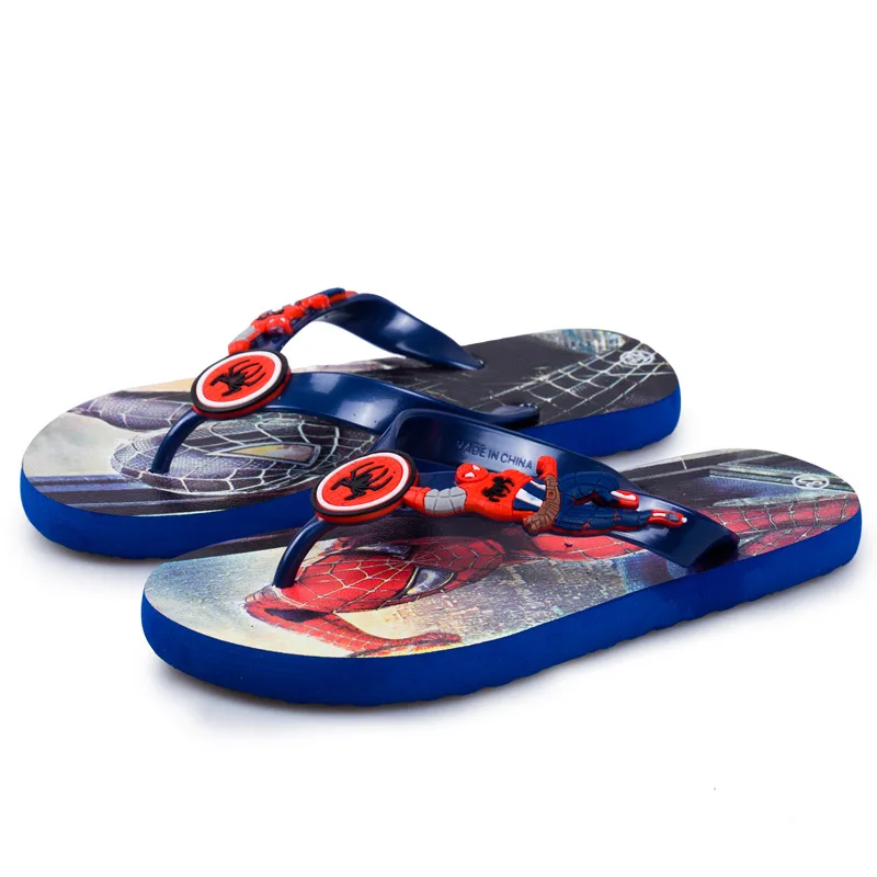 Новые сандалии для мальчиков и девочек детская обувь Шлепанцы детские пляжные