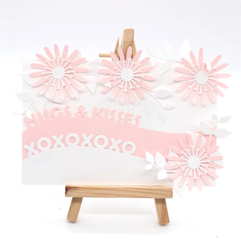 

YPP ремесло объятия поцелуев металла резки трафареты для DIY скрапбукинга/фотоальбома декоративное тиснение DIY бумажные карты