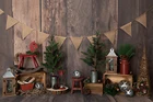 Рождественский фон для фотосъемки старинная деревянная стена новые тканевые фланелевые фоны реквизит для фотостудии