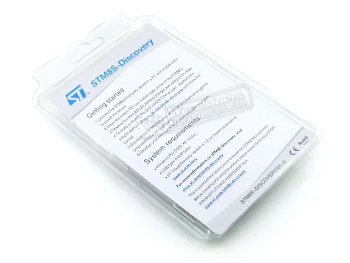 STM8S-DISCOVERY STM8S105C6T6 STM8S105 STM8S набор для обнаружения оценочная плата разработки