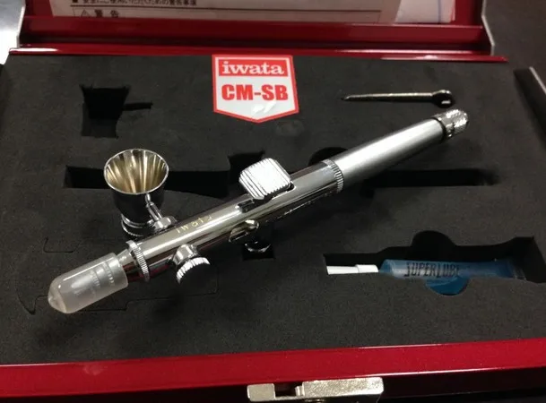 Новый в коробке воздушные инструменты Anest ивата CM-SB2 CM-SB 2 0.18 мм аэрограф пистолет