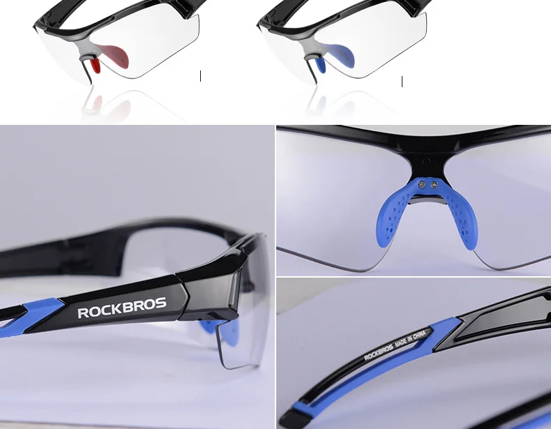 ROCKBROS фотохромные велосипедные солнцезащитные очки, велосипедные очки, очки с защитой от уф400 лучей, поляризационные, для горного велосипеда, для женщин, мужчин, для спорта на открытом воздухе