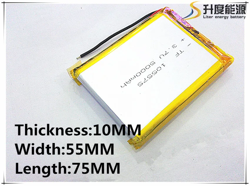 Литий полимерная аккумуляторная батарея 3 7 в 5000 мАч для GPS DVD PAD E Book tablet pc laptop power bank
