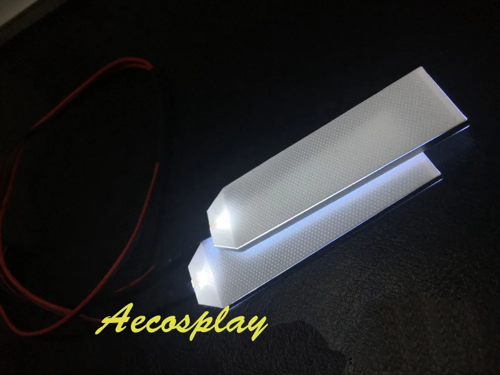 DIY светодиодный светильник наборы глаз для 1:1 Железный человек/Бэтмен пригодный