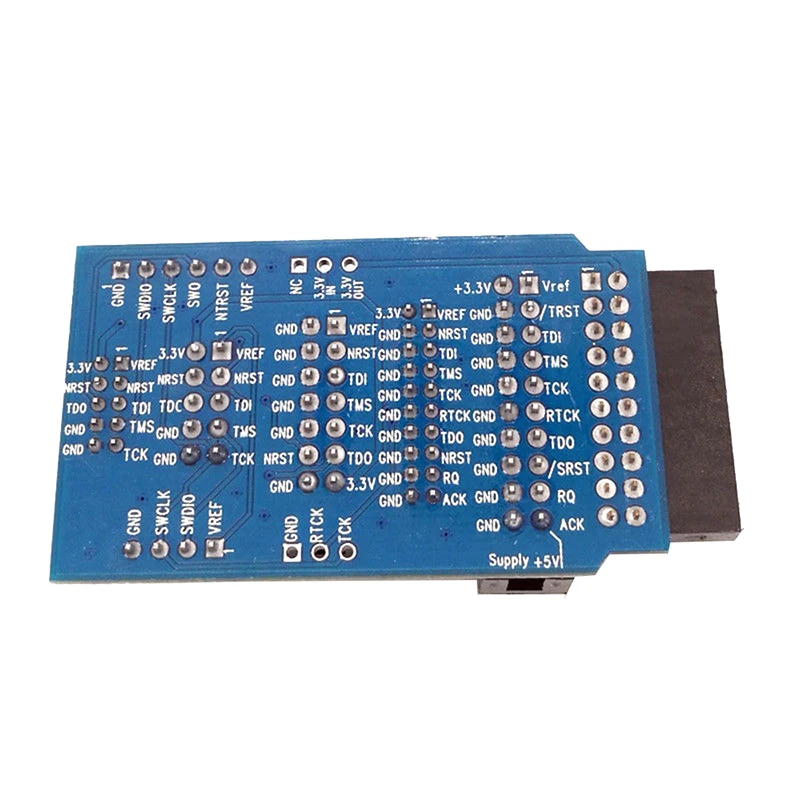 Для JLINK V8 V9 адаптер пластина JTAG для SWD многофункциональный ULINK2 STLINK V2