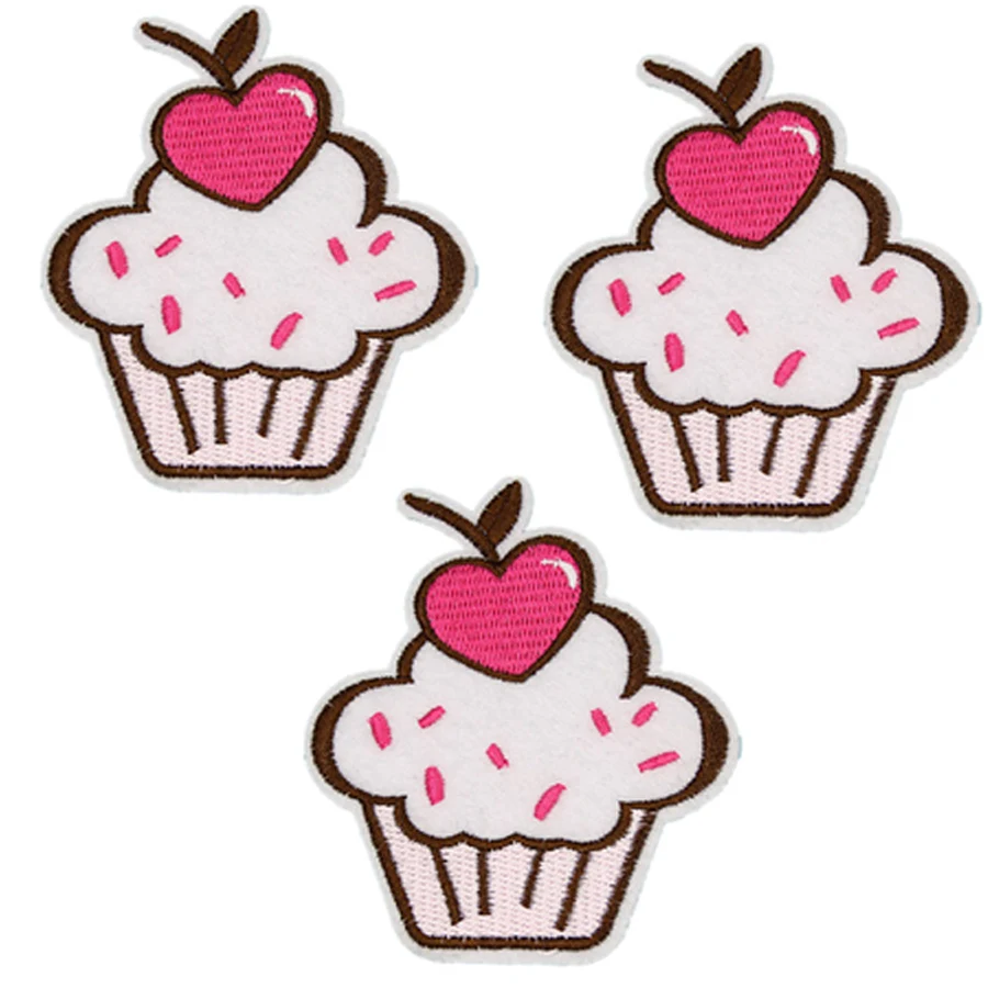 10 шт. патчи для вышивки тортов|patch badge|iron sewingbadges for clothing |