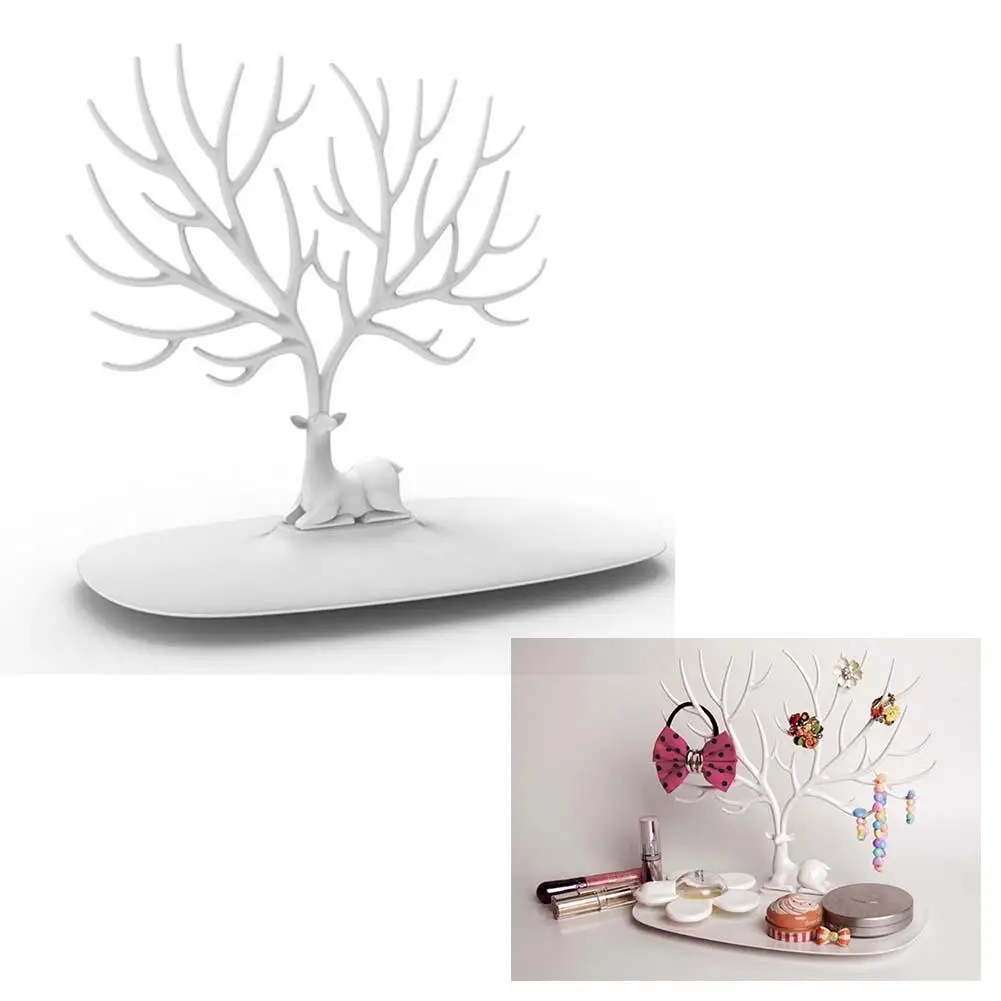 Vogue ювелирный держатель ожерелье серьги олень выставочная стойка Органайзер