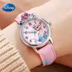 Часы наручные для девочек, оригинальные часы с алмазной короной и надписью Холодное сердце для девочек, для студентов, подарок для школы