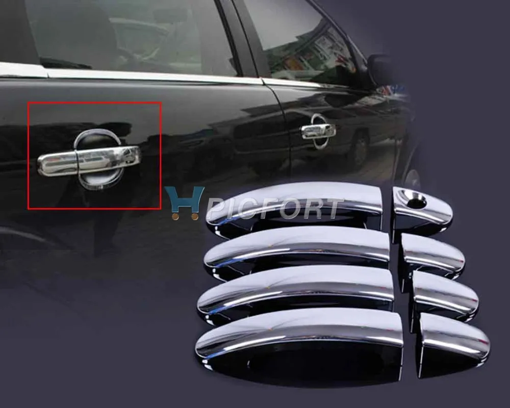 CITALL 8 шт. ABS хромированные дверные ручки крышки Накладка для Ford Focus Хэтчбек 2006 2007 2008 2009 2010 побег Kuga 2013+ отслеживание посылки